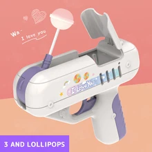 Pistolet à sucettes pour garçon et ami, jouet pour enfants, cadeau pour petit ami