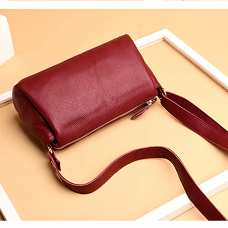 

bag Ladies' small bag high-quality top leather fashion shoulder 2019 new JIULIN