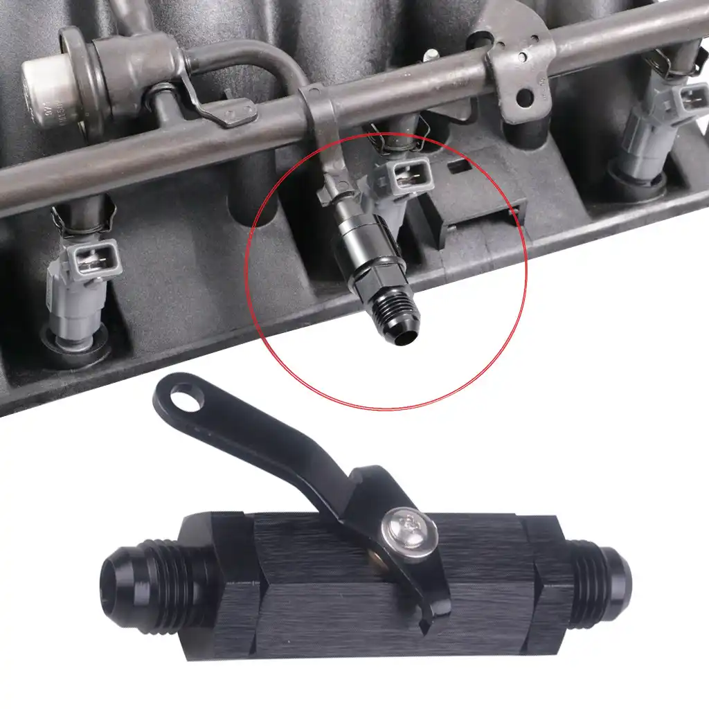 Ls1 Swap Fuel Rail Inlet Line Fitting Adaptor 3 8inch 6an Lsx Ls Ls6 5 7 6 0 6 2 Male Threads Push On Hardline Female Screw On Aliexpress