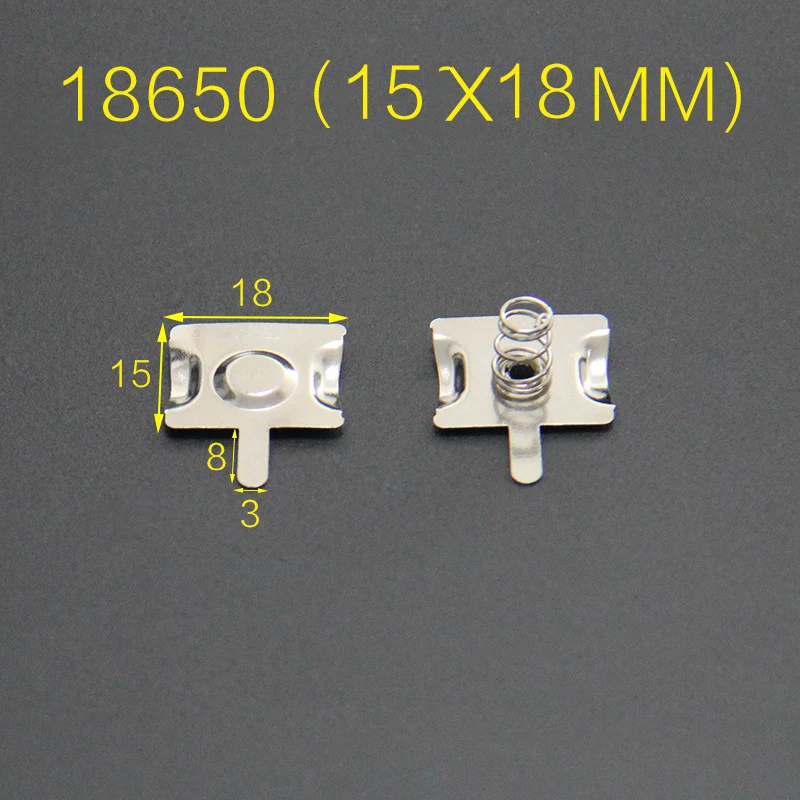 50pcs Customized Precision 18650 Battery Spring Contacts Supplier,type