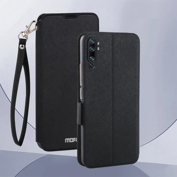 

Mofi With magnet Cases For Xiaomi Mi Note 10 /Pro Case For Xiaomi A3 A3 Lite Mi 10 9 Pro 9T Cover flip leather + TPU Funda Coque
