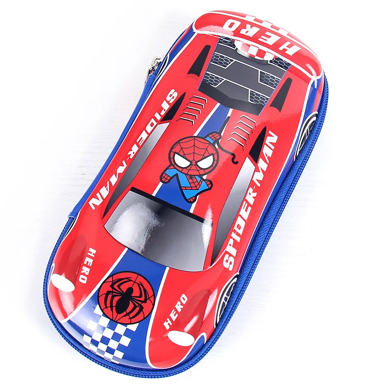 Disney Spider-Man автомобильный Стайлинг стационарный чехол для карандашей Железный человек мультяшная ручка чехол студенческие Обучающие принадлежности мальчик подарок на праздник