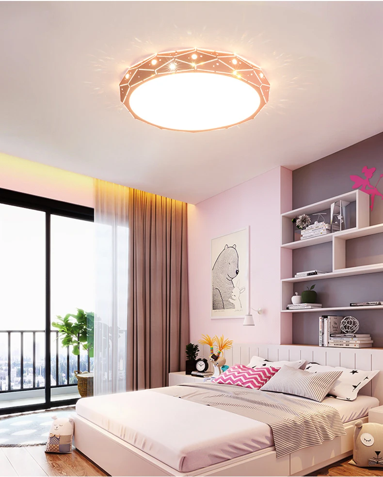 Современный светодиодный потолочный светильник для гостиной, спальни, светильник для коридора, балкона, светодиодный потолочный