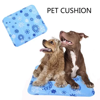 

Dog Mat Cooling Summer Pad Mat For Dogs Cat Blanket Sofa Breathable Pet Dog Bed Summer Washable For Small Medium Dogs Car#Y20