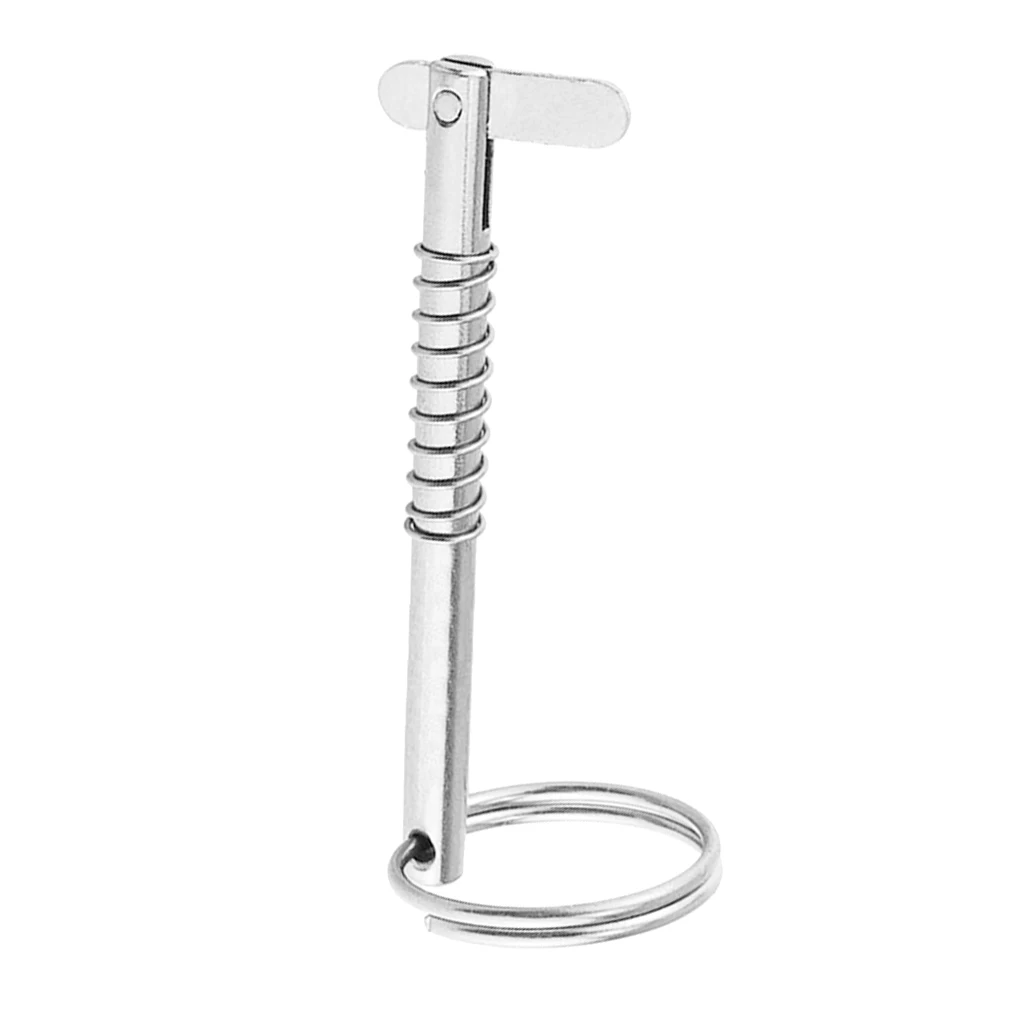 Marine Stainless Steel Quick Release Pin Fit For Boat Top Deck Hinge - Boats Hinge Pin Boat Accessories, 5x76mm Marine Stainless Steel Quick Release Pin Fit For Boat Top Deck Hinge - Boats Hinge Pin Boat Accessories, 5x76mm