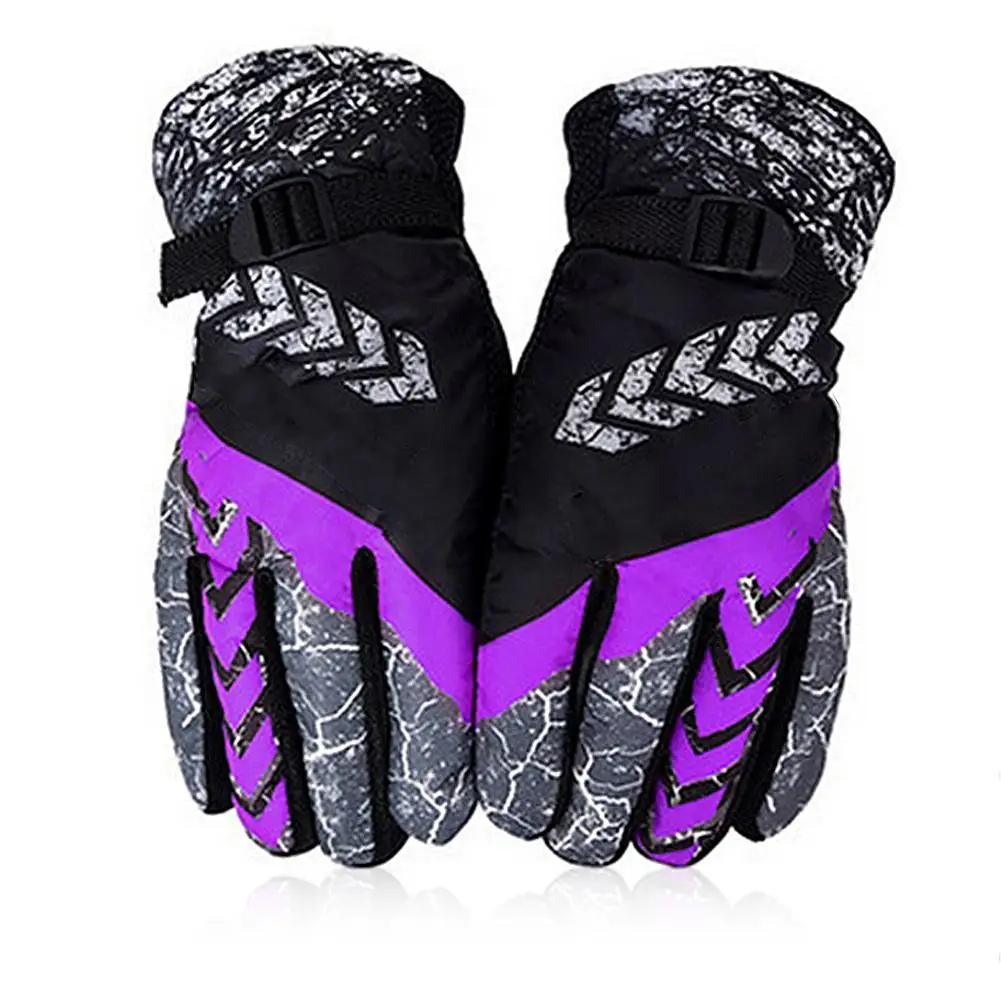 Зимние теплые перчатки ветрозащитные холодные плюс бархатные утолщенные перчатки для спорта на открытом воздухе для езды на мотоцикле и