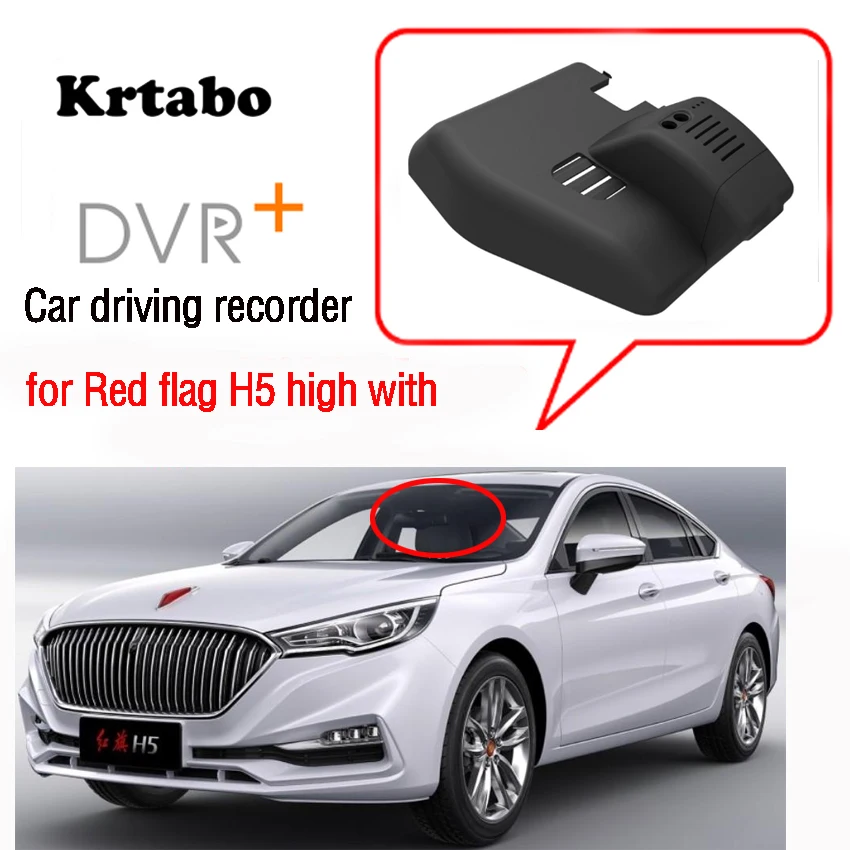 

For Red flag H5 high with Car DVR Wifi Video Recorder Dash Cam Camera high quality Night vision full hd