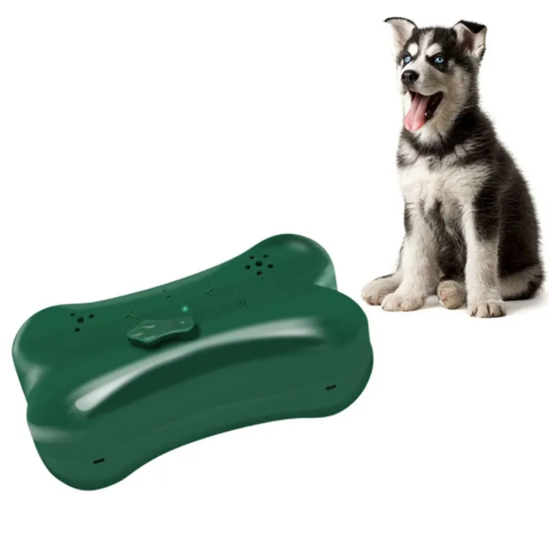 Отпугиватель собак ультразвуковые репелленты устройство против лая Pet квадратный тренировочный инструмент для внутреннего и наружного(без 9 В батареи