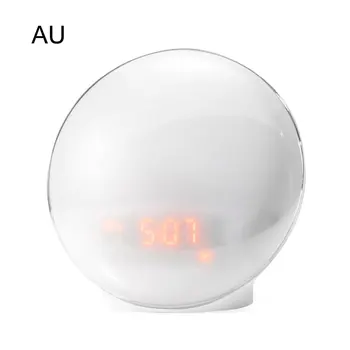 

Alarm Clock with Lighting Effects Night Lamp with 20 Programmable Brightness Alarms Simulation of Sunrise and Sunset