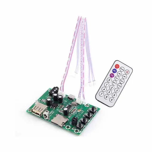 

A23-- for bluetooth decoder Wireless V4.2 Decoder Board Module for MP3 APE FLAC WAV Support USB TF Card FM Receiver