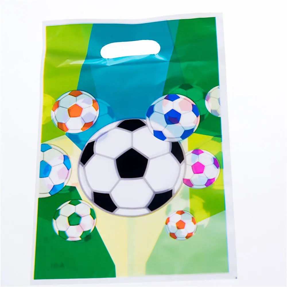 Gift bag 6pcs День Рождения вечерние поставки футбольное поле тема вечерние футбол вечерние игрушки вечерние украшения одноразовая посуда для праздника - Цвет: Gift bag 6pcs