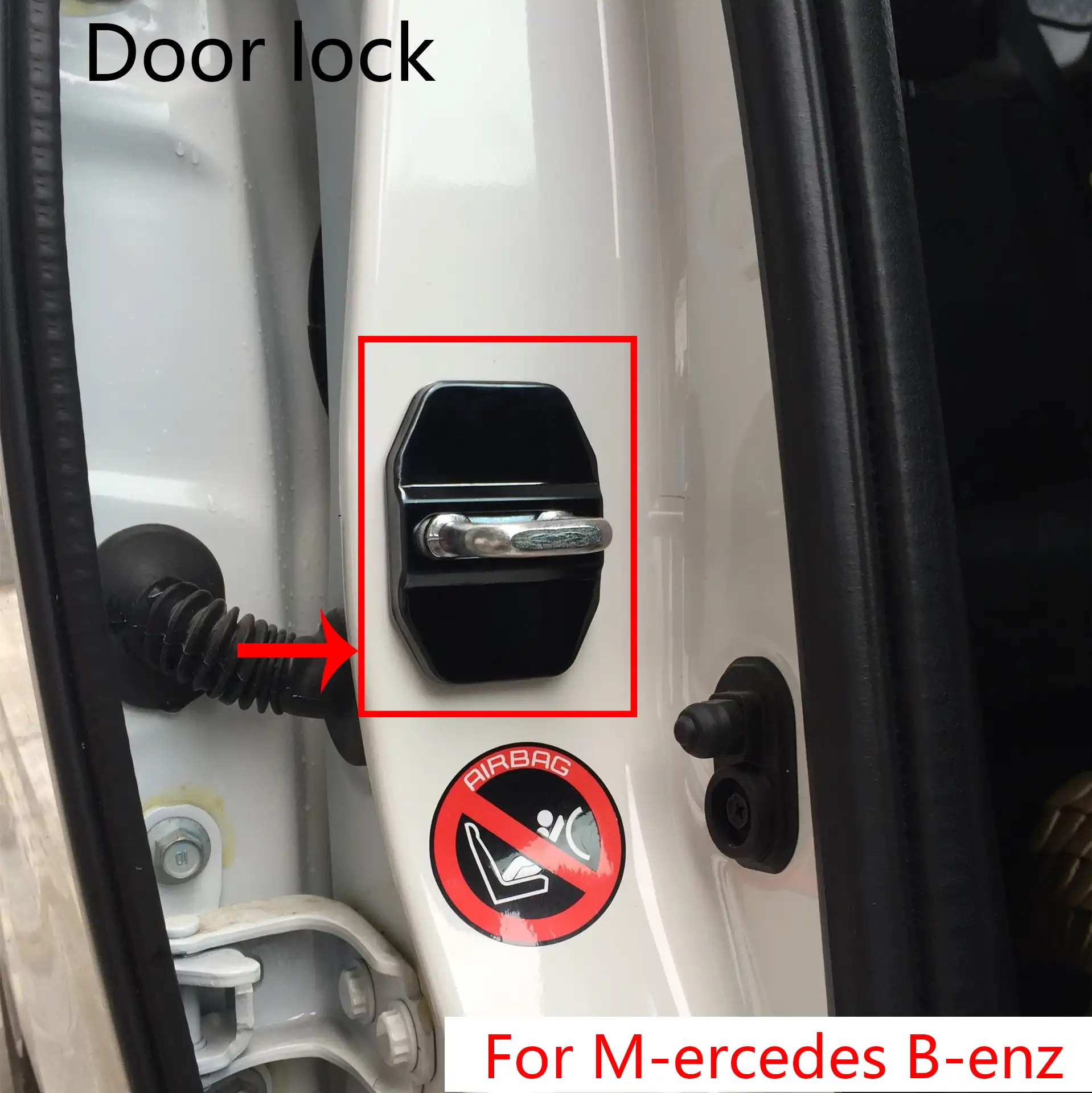 1 шт. крышка автомобильного замка с замком для Mercedes Benz AMG A C E B R Class W203 W205 W204 W212 W211 W213