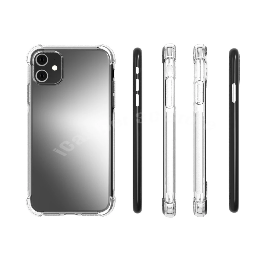 20 шт прозрачный акриловый силиконовый чехол TPU для iphone XI чехол для iphone X IR XIS MAX чехол для iphone X Xs 6 7 8 Plus чехлы