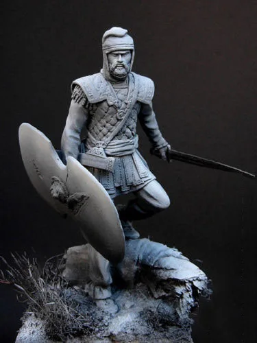 

1/24 Resin Model Building Kit Figure warrior