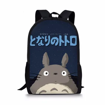 

Adorable Totoro Backpacks Japanese Anime School Bags SchoolBags for girls boys orthopedic packbag mochilas escolar book Bag