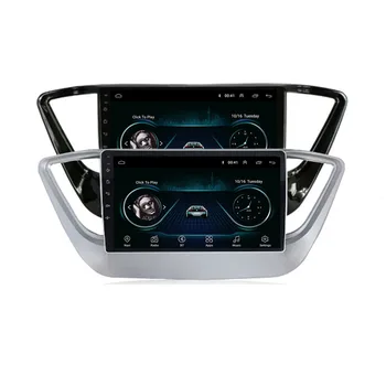 

4G LTE Android 10.1 For HYUNDAI Solaris Verna 2017 2018 2019 Multimedia Stereo Car DVD Player Navigation GPS Radio