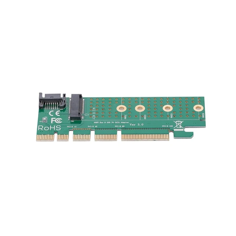 HOT-NGFF M.2 B Ключ SATA-Bus SSD для SATA3 адаптер конвертер карты PCI Express слот с радиатором SATA кабель поддерживает 2230 2242 226