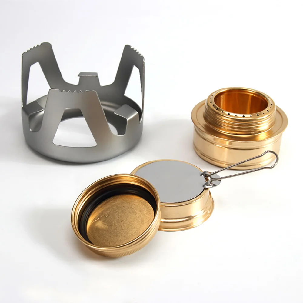 

Portable Outdoor Tourism Mini Practical Alcohol Stove For Picnic BBQ Hiking Ultralight Camping Stove BBQ Accessories