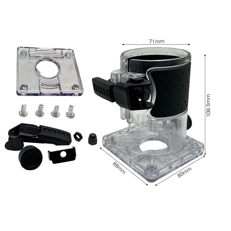 

Power Tool Accessories for Makita 3703 Trimming Machine Transparent Cover Shell