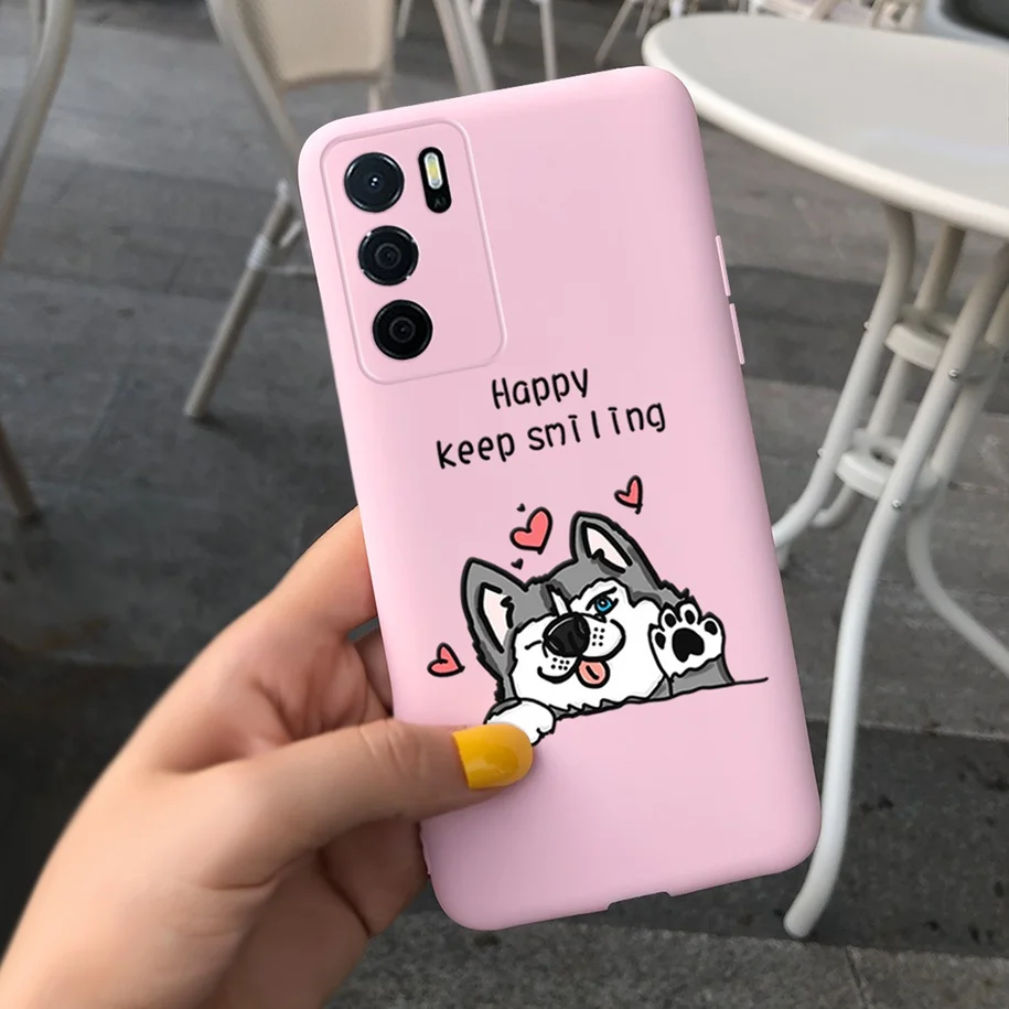 Cool Black Case For OPPO A16S 2021 Phone Cover Slim Bumper Shockproof Cases For OPPO A16 A54 4G A 54 S A 16 Soft Silicone Fundas cases for oppo cell phone