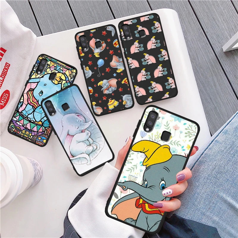 Милый мультяшный чехол Dunbo для Fundas Samsung A50 A51 A20 A30 A10 A70 A40 A60 A10S A20S A50S A30S A71 A01 A21 A11 A31 A40S |