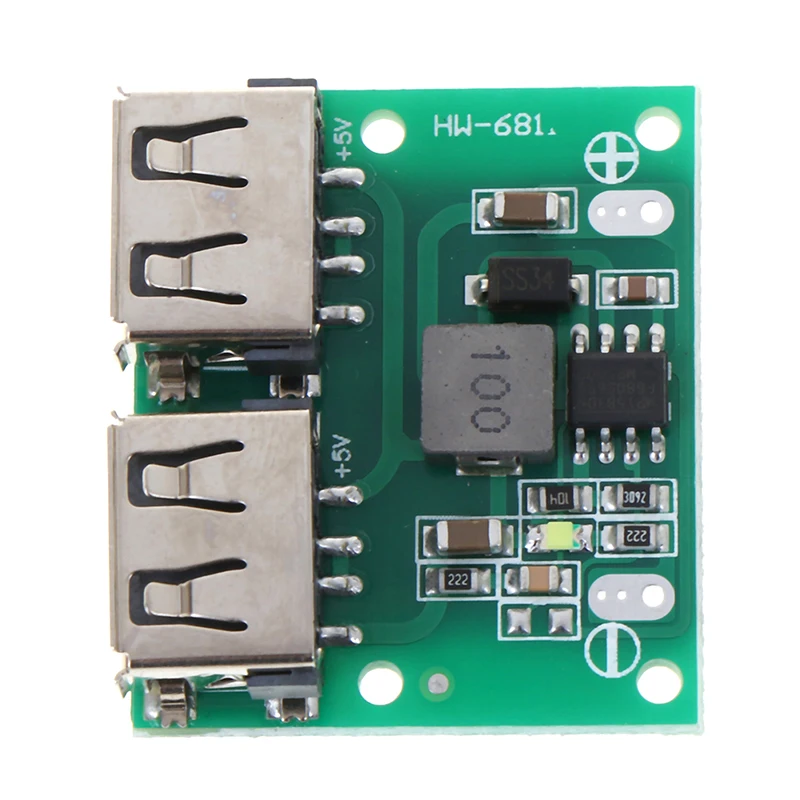 Новый 9 в 12 В 24 до 5 3 А двойной USB DC Зарядное устройство блок питания понижающий