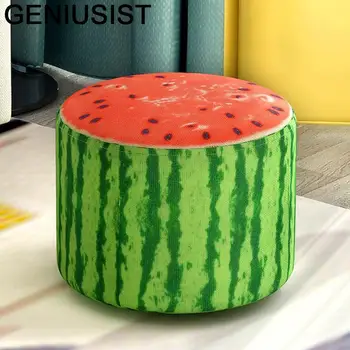 

Room Pouf Rangement Almacenaje Small Footstool Kid Furniture Sofa Storage Vanity Chair Sgabello Poef Ottoman Taburete Foot Stool