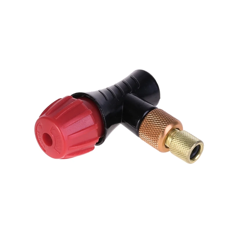 

Bicycle Inflator Head Compatible For Presta Schrader Valve CO2 Pump Accessories