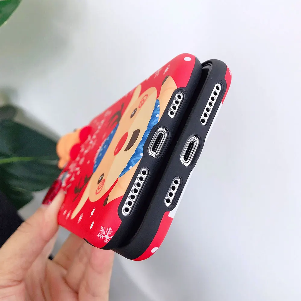 Чехол kiskiss Рождество 3D Снеговик чехол для телефона для iPhone 11 Pro Max 11 чехол на год чехол для XR XS Max X 6 6S 7 8 Plus чехол