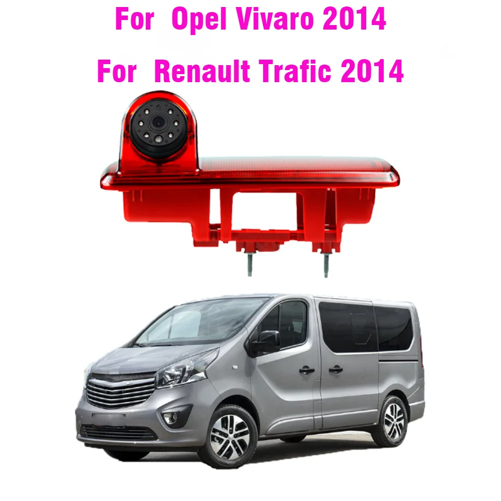 For Renault Trafic Vauxhall Vivaro Brake Light Rear View LED Reversing Camera