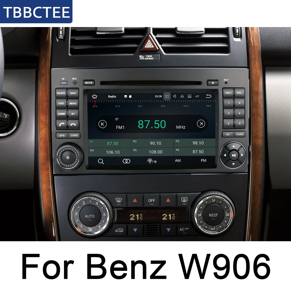 Android для Mercedes Benz W906 2006 ~ 2012 NTG автомобильный DVD GPS навигатор плеер WiFi BT