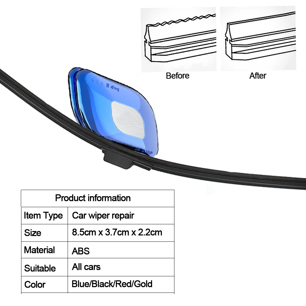 Инструмент для ремонта автомобильного стеклоочистителя, Резиновая полоса для восстановления лобового стекла, универсальный автомобильный реставратор лобового стекла для ремонта автомобиля