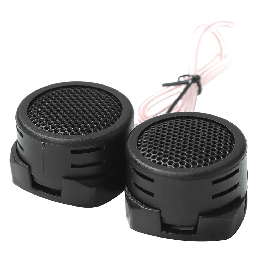 1Pair Universal High Efficiency Mini Dome Tweeter Treble Loudspeaker 2x Loud Speaker Super Power Audio Sound Car Stereo Speakers