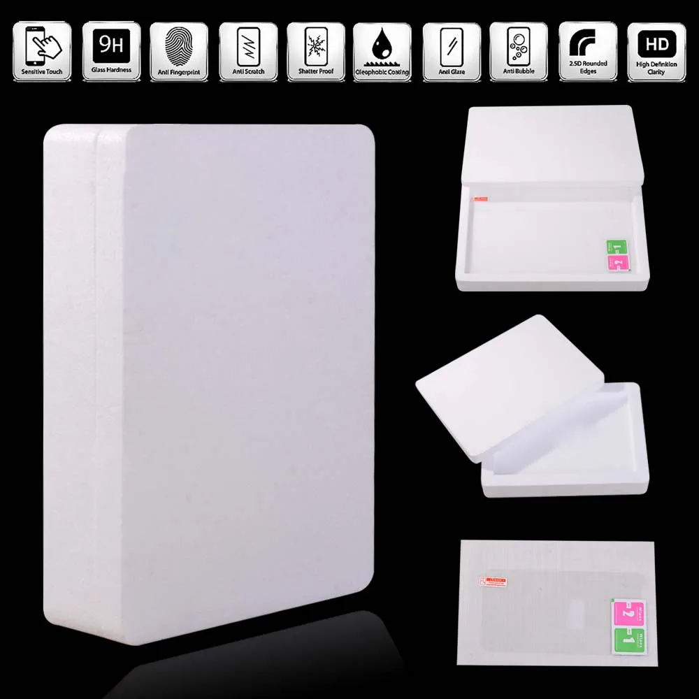 Tablet Tempered Glass Screen Protector Cover for ARCHOS 101 Helium 4G 10.1" - Anti Fingerprint Screen Film Protector Guard Cover 6