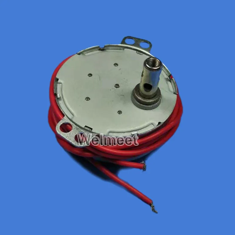 AC5V 6V 9V 12V 24V 110V 220V TYC пластиковый редуктор синхронный мотор-редуктор с двумя горизонтальными отверстиями нарезающий вал