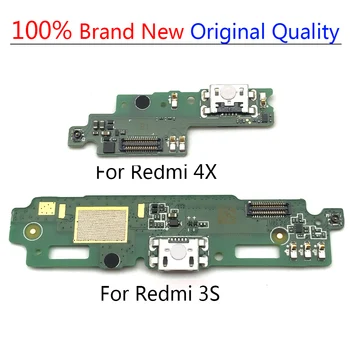 

Original USB Charging Dock Plug Socket Port Connector For Xiaomi Redmi 4X 3S Charger Data Flex Cable Replacement Parts