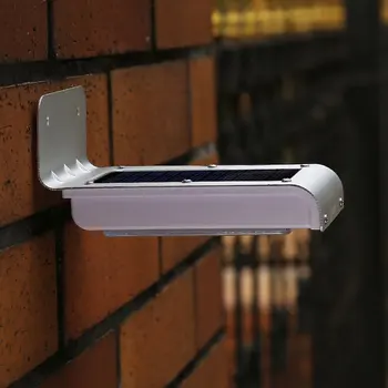 

20pcs Outdoor Solar Powered 16 LED PIR Motion Sensor Detector Light for Garden, Patio, Wall ,Yard, Stairs 2 Modes &Auto ON/OFF