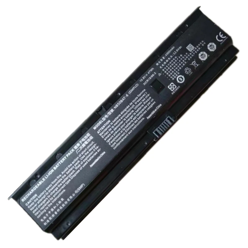 For Clevo NB50TL NB50TZ NB50TJ1 NB50TK1 NB50BAT-6 Battery For Huimiezhe DD2 DC2 DDPRO-5481S1N CW65S08 Cjscope QX-350 HeiMai 6 7