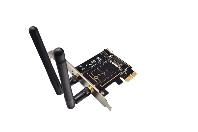 M.2 Вай-Фай адаптер M2 Ngff ключ A-E Mini Pci Express, Wi-Fi, Райзер PCI-E 1X NGFF Беспроводной Поддержка 2230 2242 мини Pcie сетевой карты
