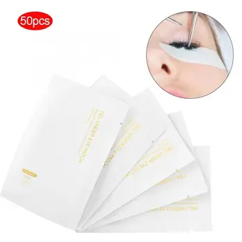 

50pcs Eyelash Extension Patches Grafting Isolation Pad Lashes Extension Patches Collagen Cosmetic Makeup Isolation Isolation Pad