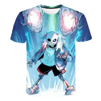 

3D cool Kid T-shirts Baby and teens Undertale Sans Game T shirt 3D Boy Clothes cosplay girls costume Shirts Summer Tops ＆ Tees