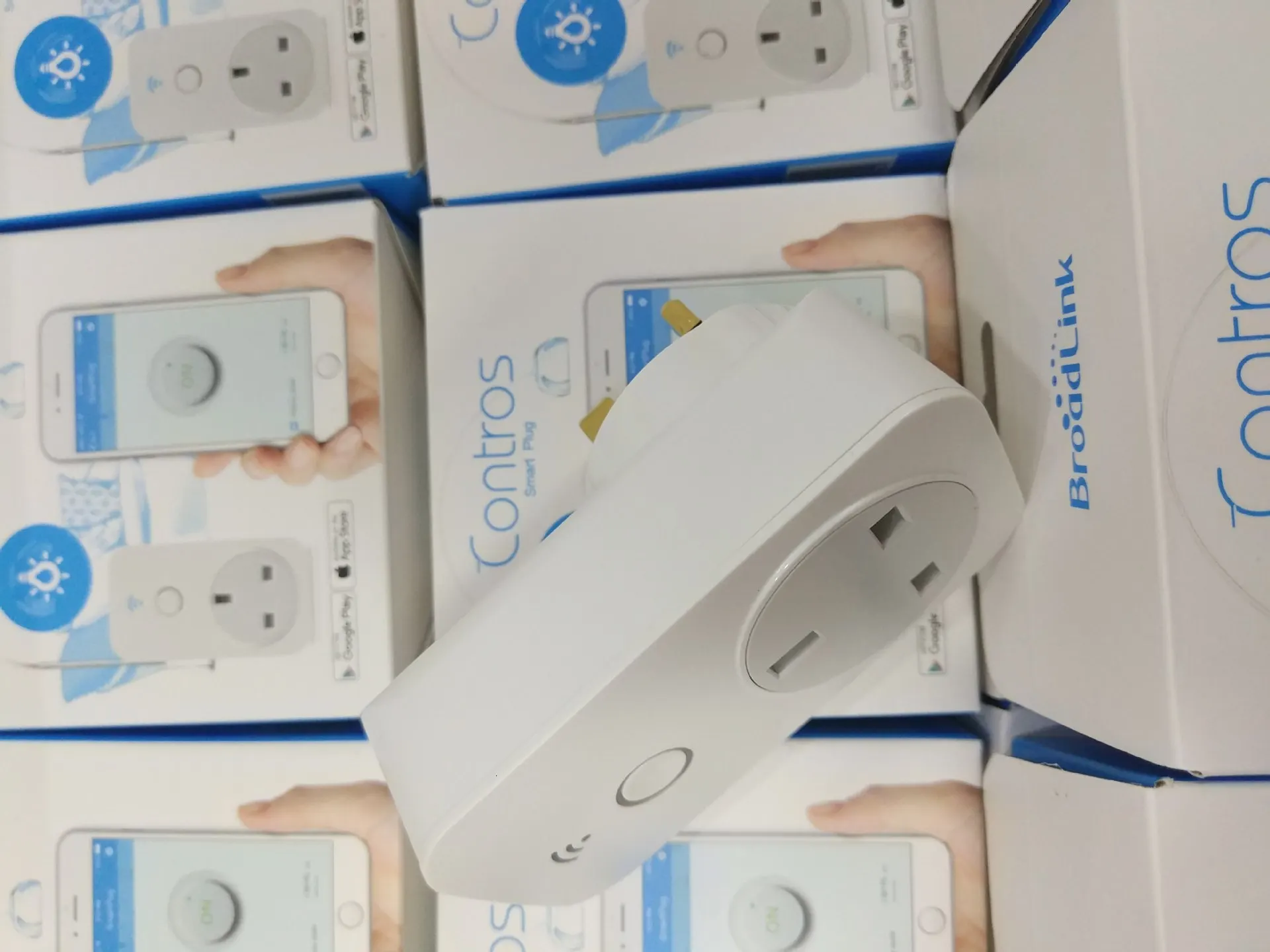 BroadLink стандарт Великобритании SP2 Wifi умная розетка 16А Голосовое управление Alexa и Google Home для Wi-Fi умного дома