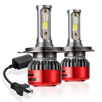 

10000 Lumens H4 LED Headlight Bulb, DOB LED Chips Conversion Kit,6000K Cool White - 360°Adjustable Beam Pattern