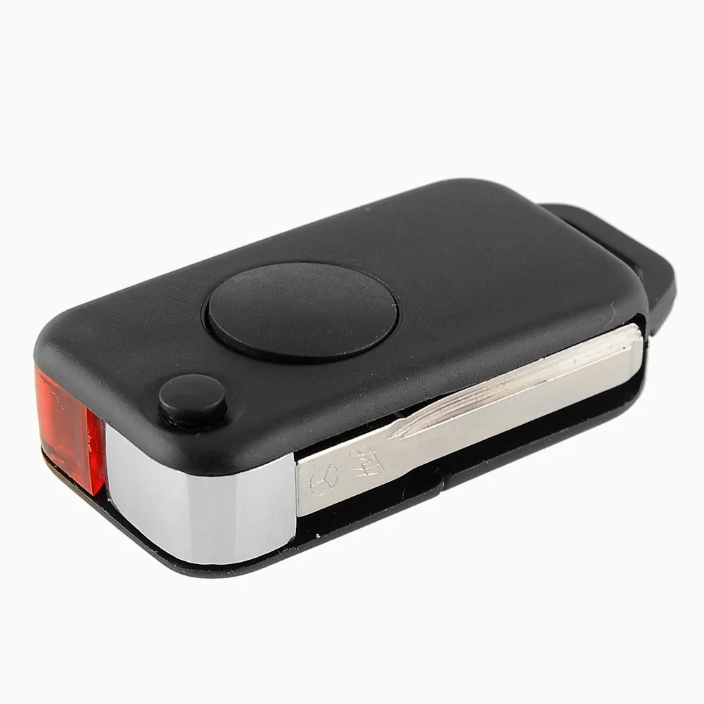 New 1Button Remote Folding Key Shell Case For Mercedes Benz W124 W202 1984-2004