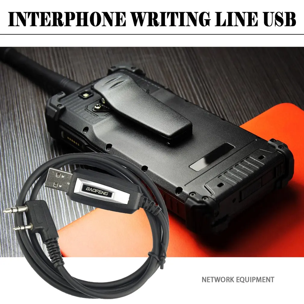 Cable de programación USB/Cable CD controlador para Baofeng UV-5R/BF-888S transceptor de mano