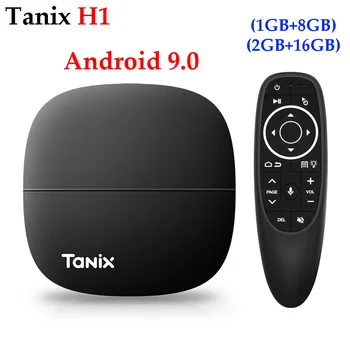 

Tanix H1 H2 DDR4 2GB 16GB TV Box Android 9.0 Hisilicon Hi3798M Quad Core 4K 2.4G Wifi Google Player Youtube Set Top Box