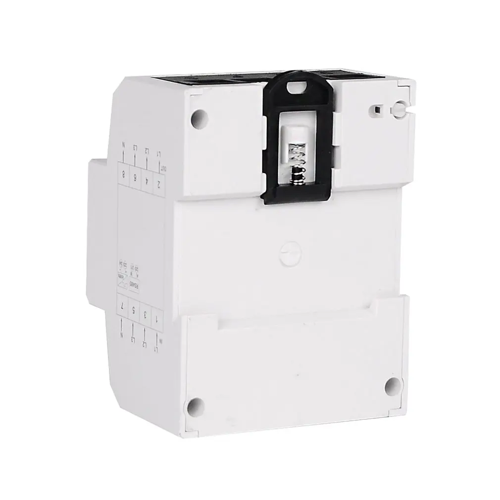 SINOTIMER DDS024R RS485 Modbus Rtu din-рейка 3 фазы 4P электронный ваттметр Потребляемая мощность счетчик энергии с ЖК-подсветкой