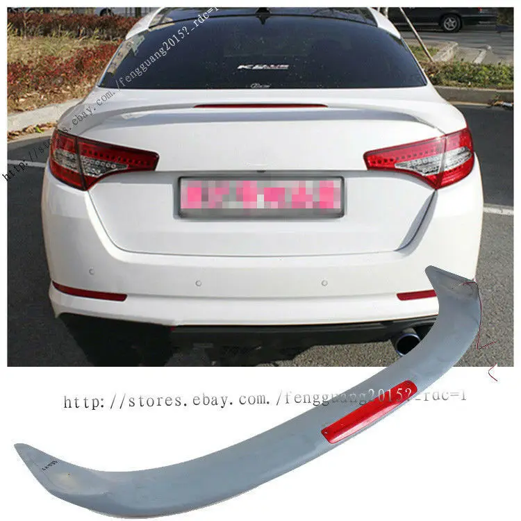 Неокрашенный задний спойлер со светодиодом для Kia Optima K5 2011 2012 2013 1 шт. | Автомобили