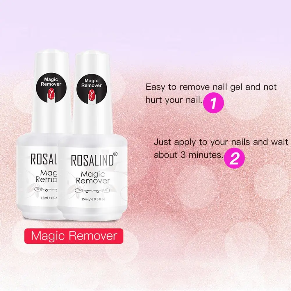 Burst Magic удалить УФ-гель для ногтей волшебный удалитель Замачивание праймер для ногтей акриловый чистый обезжириватель для снятия лака