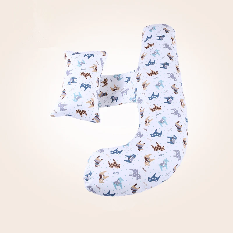 

New Piquant Dog Cartoon Printed Pregnancy Pillow Removable Bedding Body Pillow Comfortable Pregnancy Pillow For Side Sleeper